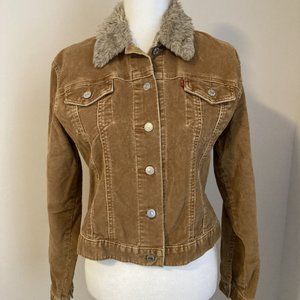 Vintage LEVI'S Tan Corduroy Jacket, Size M